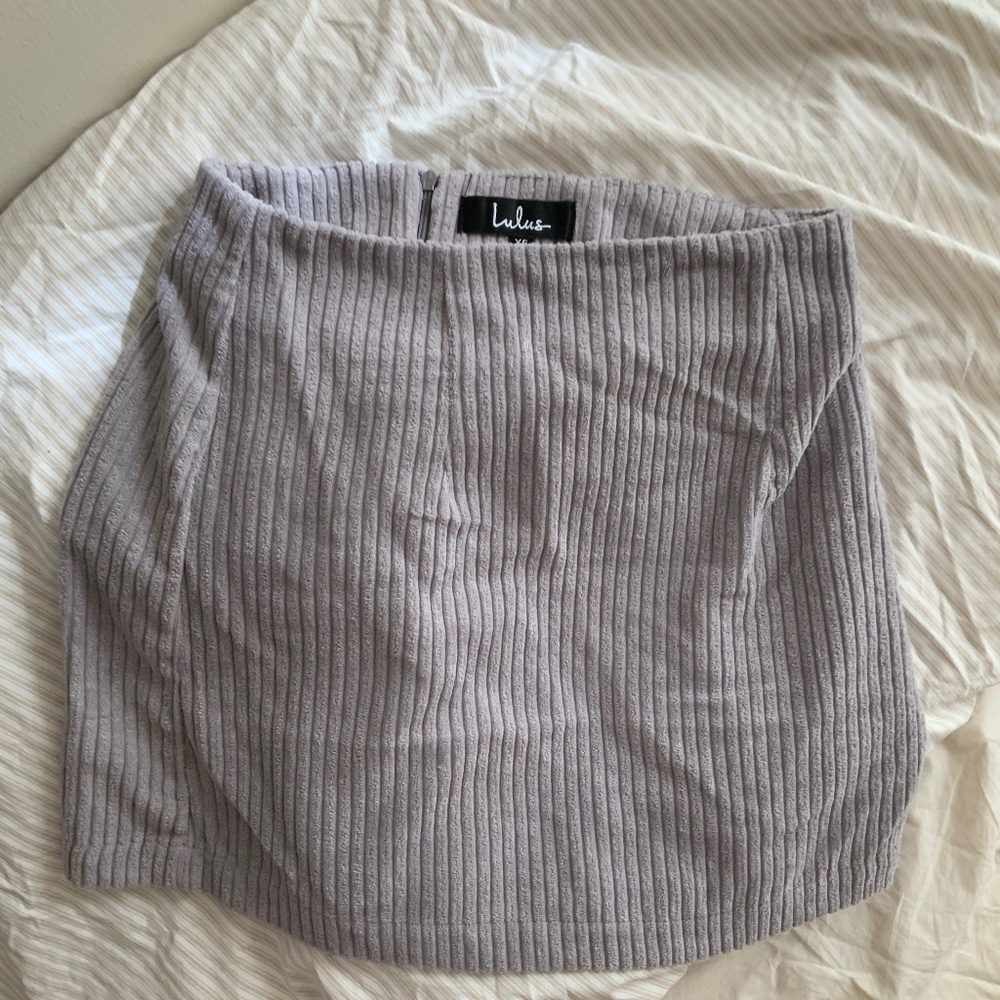 Lulus x small grey skirt
